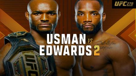 UFC Fight Night : UFC 278 Usman vs Edwards 2 - Fight Tonight, date, time, ticket, How to watch